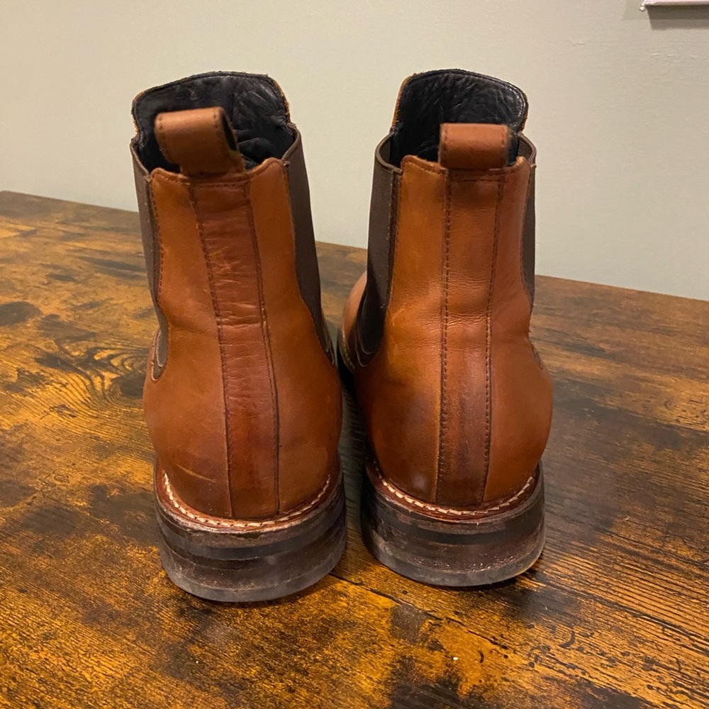 Thursday Boot Company Chestnut Leather Chelsea Boots - Picture 4 of 7